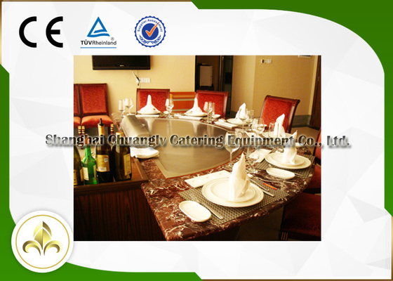kupować Restauracja indukcyjna / elektryczna Hibachi Grill 7 Seat R650 z systemem wentylacji online manufacture