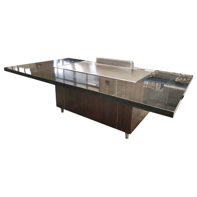 kupować 8KW Ogrzewanie elektryczne Prostokąt Teppanyaki Grill Stół Komercyjna maszyna do gotowania online manufacture
