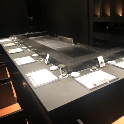 kupować Restauracyjny stolik grillowy z nierdzewnej stali Hibachi z indywidualnym projektem online manufacture
