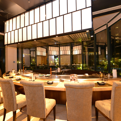 kupować Profesjonalny sprzęt cateringowy 8 miejsc Teppanyaki Patelnia do Restauracji Hotelowej w formie bufetu online manufacture