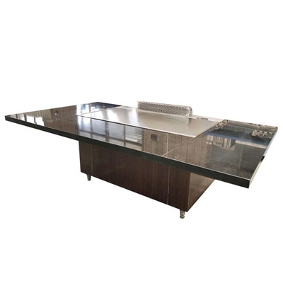 kupować Marmurowy blat Mały mobilny komercyjny grill Hibachi do kuchni na świeżym powietrzu online manufacture