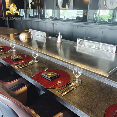 Jakość  Commercial Hibachi Grill with Custom Flat Alloy Steel Surface fabryka