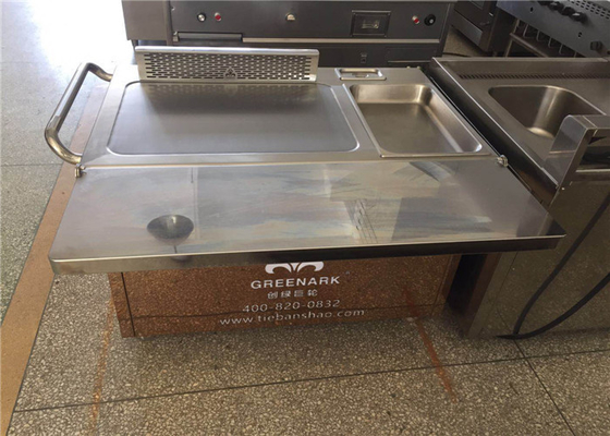 kupować Prostokątny japoński grill Teppanyaki ze stali nierdzewnej z kontrolą termostatu online manufacture