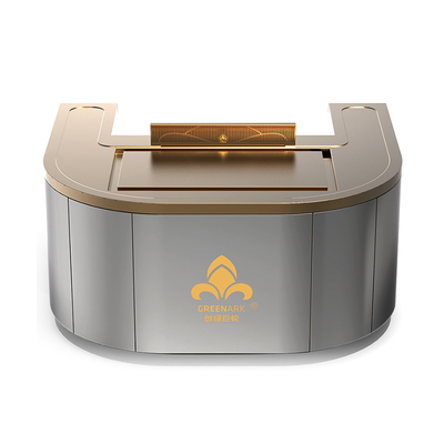 kupować Łukowany miedziany Teppanyaki Stolik Stolik można dostosować do rozmiaru i metody wydechu dymu (według potrzeb) grillhibachi online manufacture