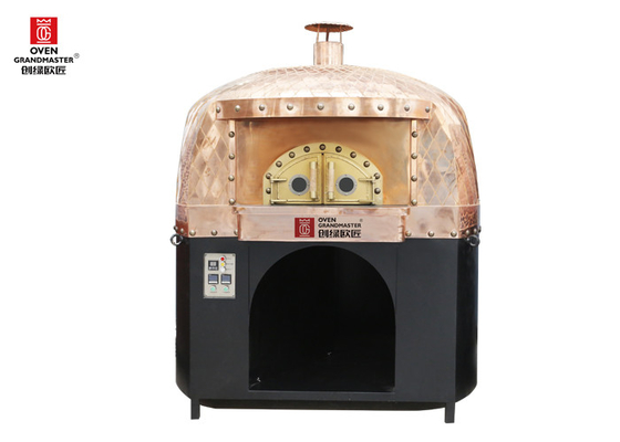 kupować Stal nierdzewna Stell Italy Piec do pizzy Ogrzewanie gazowe Naturalny materiał wnętrza skały lawowej produkcja online