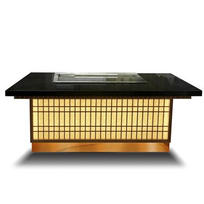 kupować Commercial Teppanyaki Grill Table 8000W Electric 20mm Alloy Steel produkcja online