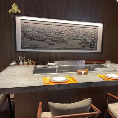 kupować Wolnostojący stół do grillowania Teppanyaki 5KW z 1 roczną gwarancją dla restauracji i hoteli produkcja online