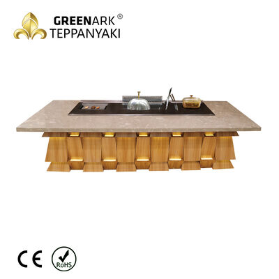 kupować 3 in 1 Multifunctional Commercial Teppanyaki Grill Table for Food Plaza and Outdoor Dining produkcja online