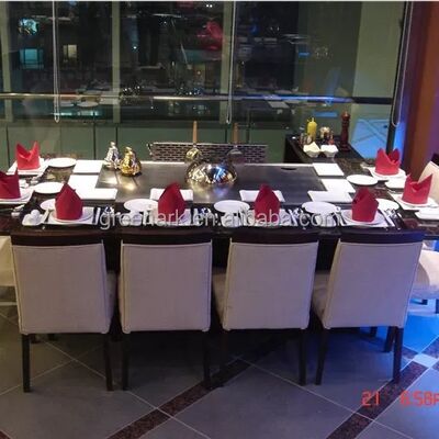 kupować Prostokątny grill teppanyaki na kuchenkę japońską Hibachi ze systemem wentylacji produkcja online