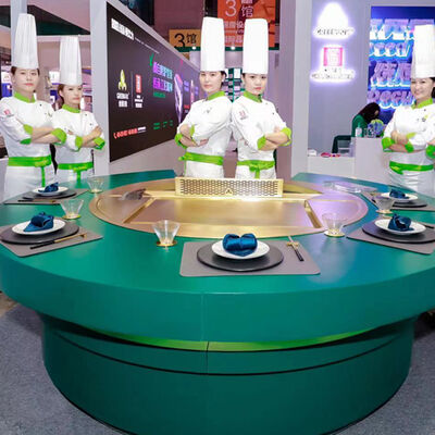 kupować Komercyjne wyposażenie kuchni Cooper Teppanyaki Grill Stół Hibachi Grill produkcja online