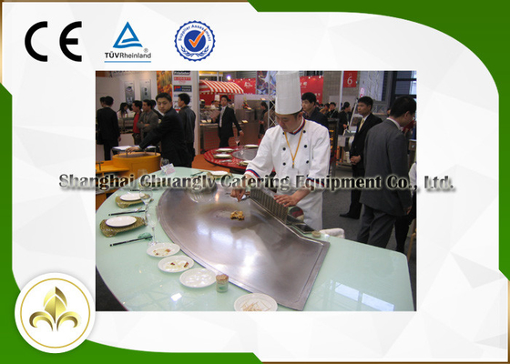 Beef Mutton Gas Teppanyaki Grill, komercyjne płyty grillowe do grilla gazowego