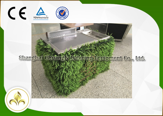 Mobilny sprzęt Hibachi Grill Table Top Griddle Certyfikat CE ISO9001