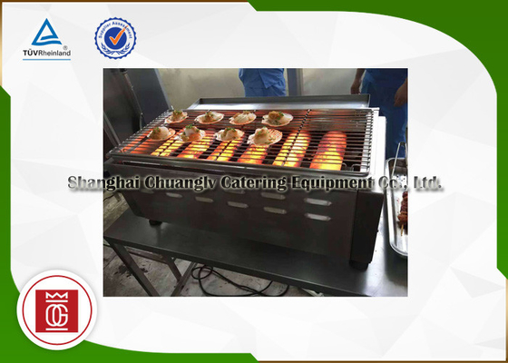Big Kitchen Commercial Gas Barbecue Grills, Grill Bbq na gaz ziemny z 6 palnikami