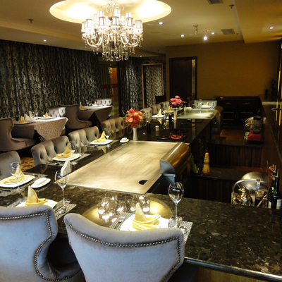 Stół do grilla teppanyaki ze stali nierdzewnej 380V dla restauracji