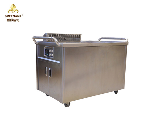 Wielofunkcyjny mobilny grill stołowy Teppanyaki Indukcja ze stali nierdzewnej