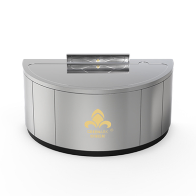 Półkołowy Teppanyaki Grill Table można dostosować do rozmiaru i metody wydechu dymu (według potrzeb)hibachi grill
