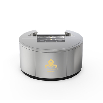 Okrągły Teppanyaki Grill Table można dostosować do rozmiaru i metody wydechu dymu (według potrzeb)hibachi grill