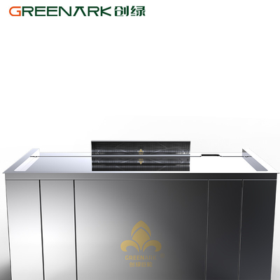 Wysokiej wydajności grill Teppanyaki z 20 mm stołem stopowym ze stali stopowej klasy spożywczej i inteligentnym ogrzewaniem