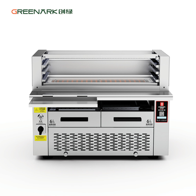 Kompaktowy grill komercyjny 800°C Szybkie ogrzewanie.