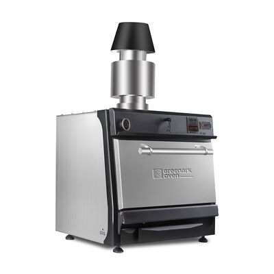 Komercyjny grill i piec na węgiel drzewny z konstrukcją ze stali nierdzewnej 304, wielofunkcyjnym zastosowaniem i temperaturą gotowania 300-600 °C