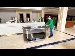 Owalny mobilny grill Teppanyaki